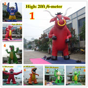 20ft 6M Inflatable Advertising Promotion Giant Monsters Gorilla Buddy 